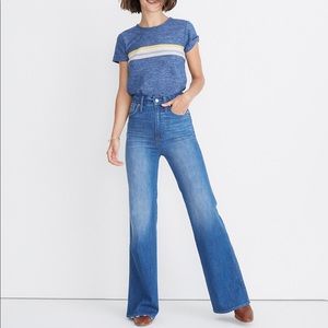 NWT Madewell 11” High Rise Jeans Size 28